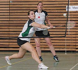 Simone und Alex im Doppel